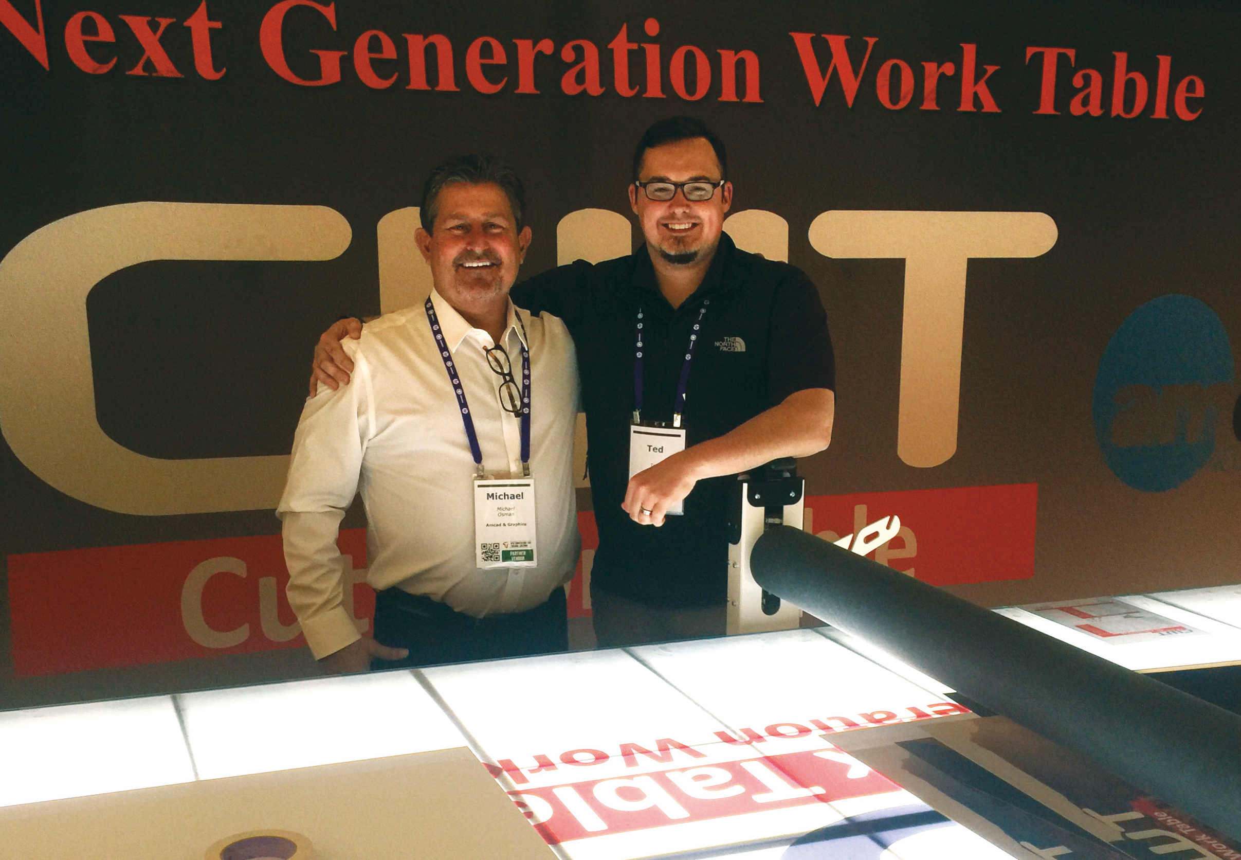 Mike Osman CWT Worktools USA and Ted Redmer Alliance Franchise